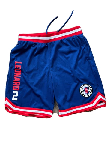 KAWHI LEONARD LA CLIPPERS NBA Athletic Basketball Shorts~Men’s Extra Large~UNK Cover