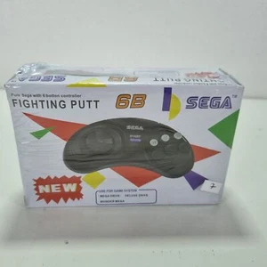 Sega Controller 6-Button Gamepad Joypad For Sega Mega Drive & Genesis------- - Picture 1 of 6