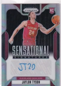 Panini Prizm 2024-25 NBA No. SS-JTC Jaylon Tyson Rookie Auto Silver Prizm - Bild 1 von 2
