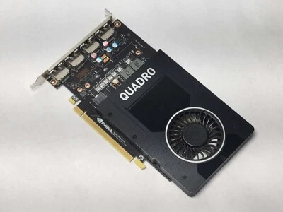 HP Nvidia Quadro P2200 Workstation Grafikkarte 5GB DDR5X DP CAD High Profile GPU - Image 1 of 4