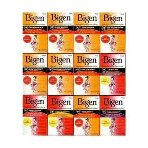 Bigen Hair Dye Permanent Powder Hair Colour 6g All Colours - Picture 1 of 7