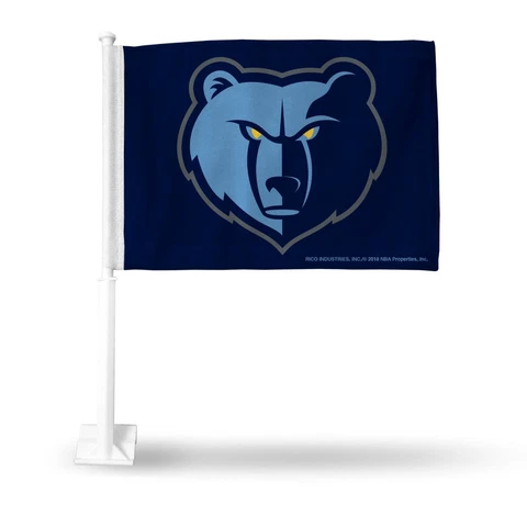 Memphis Grizzlies NBA 11x14 Window Mount 2-Sided Car Flag Cover