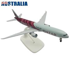 1:400 Qatar World Cup B777 Airplane Alloy Model Souvenir Display with Stand J