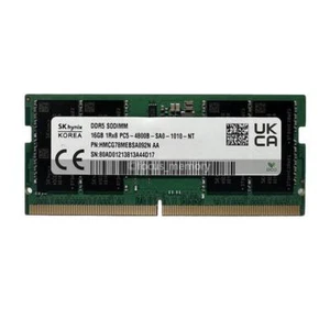 Hynix DDR5 16GB PC5-4800 1Rx8 HMCG78MEBSA092N Laptop SO-DIMM Speicher für Lenovo - Bild 1 von 5