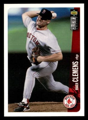 Roger Clemens 1996 Collector's Choice  Card #60 Boston Red Sox - Image 1 of 2
