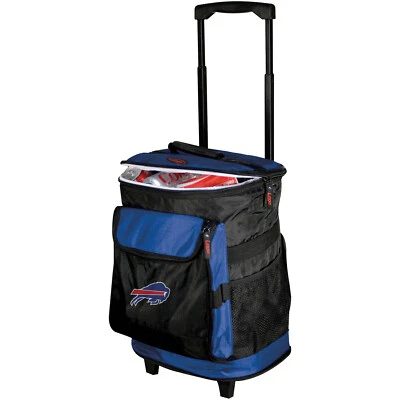 Enfriador rodante Buffalo Bills NFL de 48 latas con ruedas Foto 1 de 2