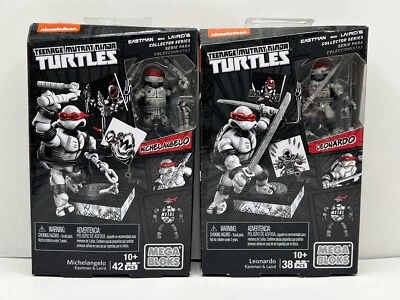 Mega Bloks TMNT Eastman and Laird's Collector Series LEONARDO & Michelangelo - Image 1 of 2