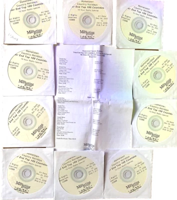 12/26/07 10 HR HOMETOWN COUNTY NEW YEAR'S TOP 100; FAITH, TRISHA, TAYLOR SWIFT - Image 1 of 4