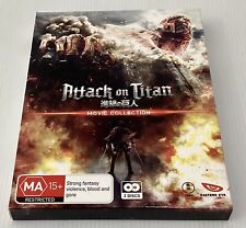 Attack On Titan Movie Collection DVD 2 Disc Set Region 4 Includes 6 Post Cards