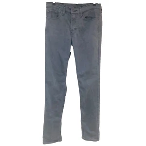 LEVI'S Dark Gray 511 Slim Fit Jeans Men 34 x 36 Cotton Stretch - Picture 1 of 8