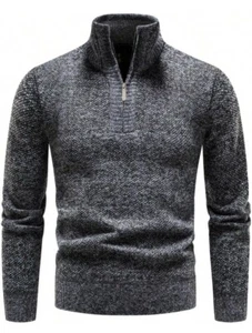 Mens half zip jumper (M) - Picture 1 of 3
