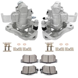 Pinzas de freno y pastillas de freno traseras de cerámica para Honda Civic 2006-2015 - Imagen 1 de 8