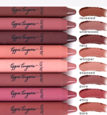 Tarte Lippie Lingerie Matte Lip Tint Lipstick 0.10oz Full Size- Various Shades - Image 1 of 3