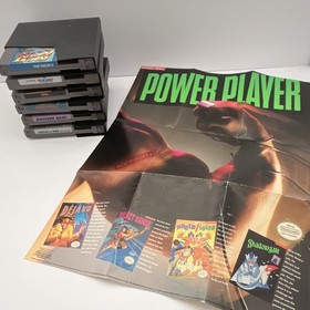 Nintendo NES Game Lot Rad Racer Jordan Bird Top Gun Super Pitfall Back 2 The Fut