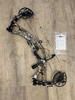 Hoyt RX-7 RH 55-65# Silka EVII w/ QAD MXT rest, #3 mod, 28.5-30” Draw - Image 1 of 4