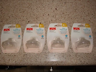 4 NUK SPOUT SOFT SILICONE REPLACEMENT SPOUT FITS  ACTIVE ,LEARNER  CUP BPA FREE! - Image 1 of 4