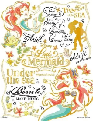 300 件拼图迪士尼五颜六色的黄金爱丽儿 [Put Petit Light] ( 16.5x — 第 1/2 张图片