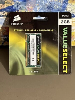 Memoria DDR2 Corsair 2 GB SO-DIMM 800 MHz (VS2GSDS800D2) Foto 1 de 2
