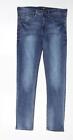 Capo Mens Blue Cotton Skinny Jeans Size 32 in Regular Zip