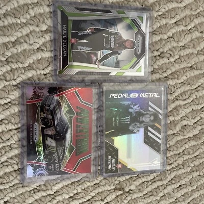 Hailie Deegan 2020 Panini Prizm Rookie RC Lot 3 Red Powertrain - Image 1 of 4