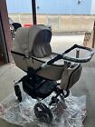 New Mee-go Santino Butterscotch Carrycot + Chassis + Car Seat