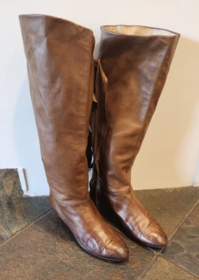 Botas de cuero hasta la rodilla para mujer FRATELLI ROSSETTI talla 8 Foto 1 de 4