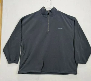 Wolverine Mens Fleece Jacket 1 2 Zip Size 2X Polyester Gray - Picture 1 of 5