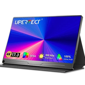 Gebraucht | UPERFECT 17,3" 4K 3840x2160 Portable Monitor PC Bildschirm TypC/HDMI - Afbeelding 1 van 11