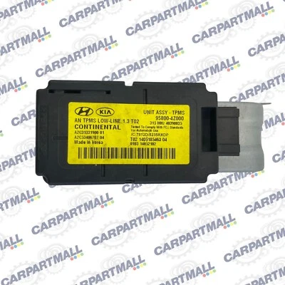 2013-2016 Hyundai Santa Fe Tire Pressure Monitor Control Module TPMS 95800-4Z00 - Image 1 of 4