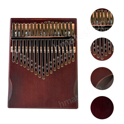 17 Keys Kalimba Thumb Piano Mahogany Solid Wood Body Mbira Musical Instrument • 12.35€