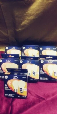 14- GE LED Soft White 40w/4w Ceiling Fan Frosted  LED A15 Bulbs - Image 1 of 3