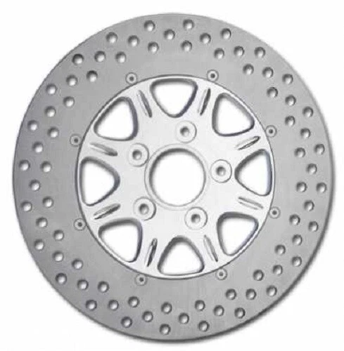 Meridian 11.8" Inch Brake Floating Rotor 2 Piece Stainless by PM Harley Touring - Image 1 of 4