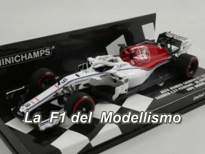 Minichamps Sauber C37 Ferrari #9 Marcus Ericsson Abu Dhabi 2018 1/43 417182109 - Immagine 1 di 3