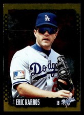 Eric Karros 1995 Score  Card #399 Los Angeles Dodgers