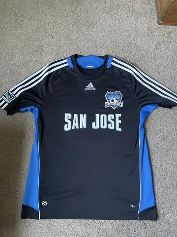 Adidas San Jose Earthquakes 2008-09 Home Jersey Large Cover