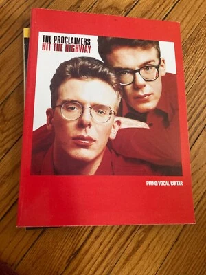 The Proclaimers hit the highway songbook orig rare NOS ship tomorrow - Image 1 of 2