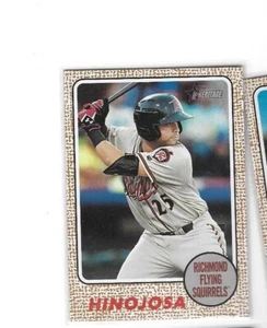 C.J. HINOJOSA  2017 Topps Heritage Minors First Name Omission GIANTS - Picture 1 of 1