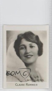 1931 Orami Filmfotos Serie C Tobacco Claire Rommer #154 0f3