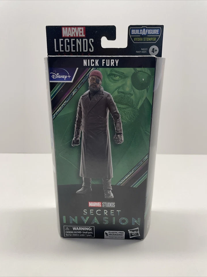 Marvel Legends Nick Fury Disney Secret Invasion 6" Figure BAF Hydra Stomper