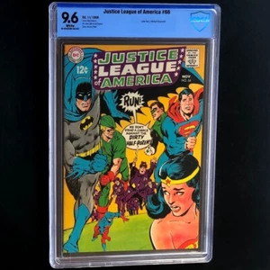 Justice League of America #66 (DC 1968) 💥 CBCS 9.6 White Pg 💥 Neal Adams Comic - Picture 1 of 6