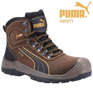 Stivali da lavoro industriali compositi Puma Sierra Nevada scarpe di sicurezza media da uomo UK6-13 - Foto 1 di 10