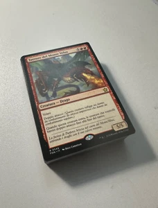 MAGIC MAZZO STANDARD NERO E ROSSO BICOLORE - ZOMBIE E DRAGHI - 100% ITALIANO - Foto 1 di 6