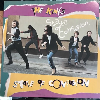 The Kinks: State Of Confusion LP..ARISTA Label (1983)..80’s Pop-Rock in EX/EX - Image 1 of 4