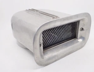 60's Aluminum Carburetor Scoop Sand Cast Moon Nicson Holley Dominator REAL DEAL! - Picture 1 of 23