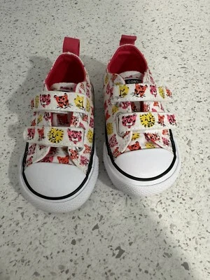 Zapatos planos Converse All Star Infantil Talla 4 Jungle Cats parte superior baja lona 771477F Foto 1 de 4