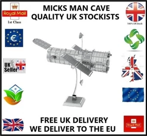 KIT MODELO HOBBY ARTESANAL TELESCOPIO HUBBLE METAL 3D ROMPECABEZAS GADGET HOMBRE HÁGALO USTED MISMO REGALO - Imagen 1 de 6