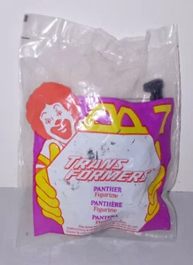 TRANSFORMERS PANTHER McDonald's Happy Meal Toy hasbro figure VINTAGE SEALED NEW - Picture 1 of 2