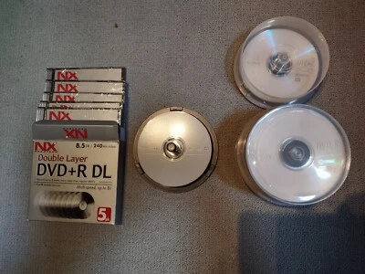 Sony DVD + R 50-Pack Recordable Discs 120 min 4.7 GB New Sealed + 23 Other Discs - Image 1 of 4