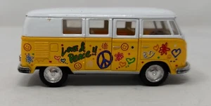 Kinsmart Volkswagen 1962 Classical Hippie VW Bus 1:32 Scale - Picture 1 of 5