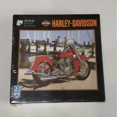 Harley Davidson Panacea Puzzle 1000 Pc FX Schmid Sealed Motorcycle Collectible - Image 1 of 4